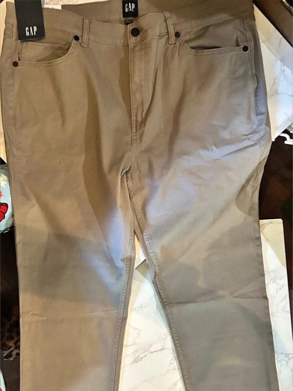 Men’s Gap 5 Pocket Pant Slim Brown Waist 40x30 NWT